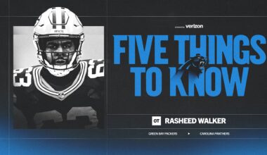 5 things to know about tackle Rasheed Walker 