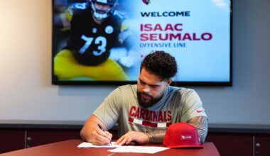 Isaac Seumalo Feeling At Home Now That He's Signed With Cardinals