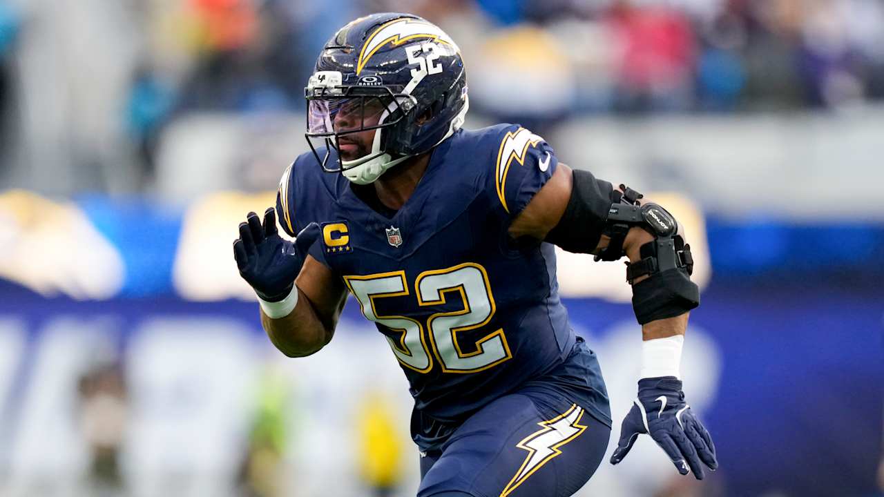 Khalil Mack intends to play in 2026; impending free agent is priority for Chargers