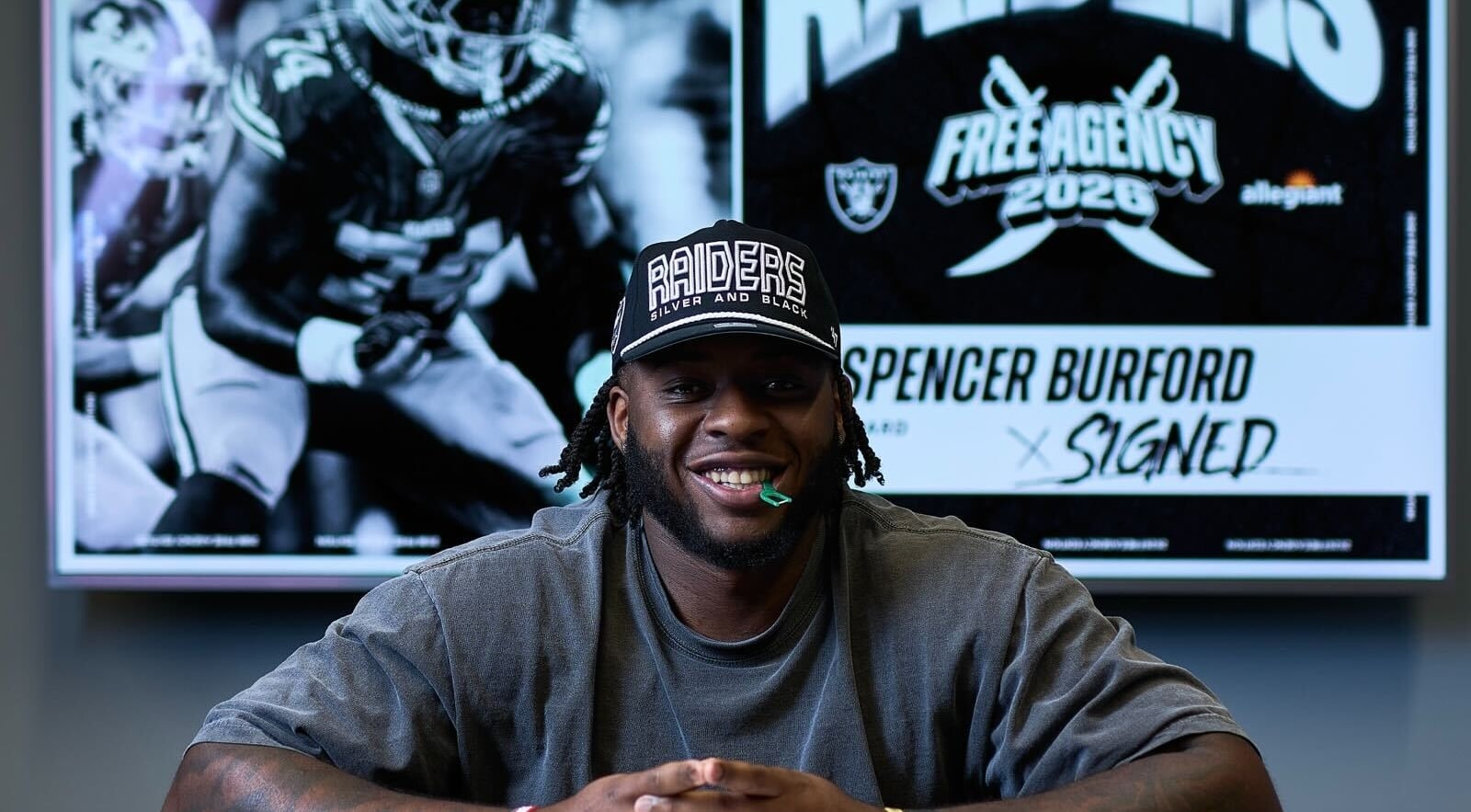 Las Vegas Raiders' Offensive Line Rebuild Continues With Spencer Burford Signing