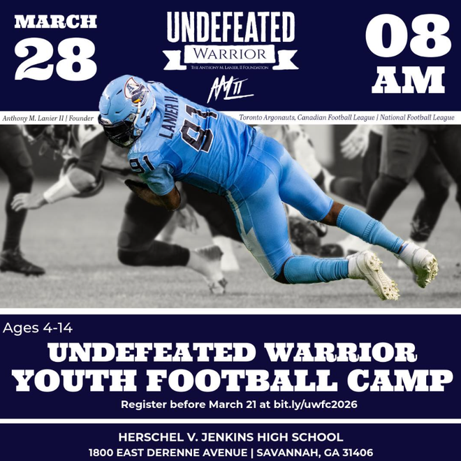 Free football camp set for Saturday in Savannah free football camp set for saturday in savannah