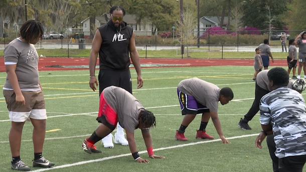 Savannah native, professional football player Anthony Lanier II continues to give back to hometown