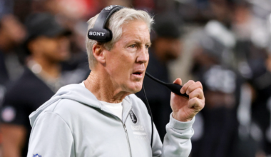 Pete Carroll on Geno Smith's struggles, targets Raiders' front office