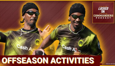 Josh Harris Addresses Jayden Daniels Flag Football | New Stadium and Uniforms