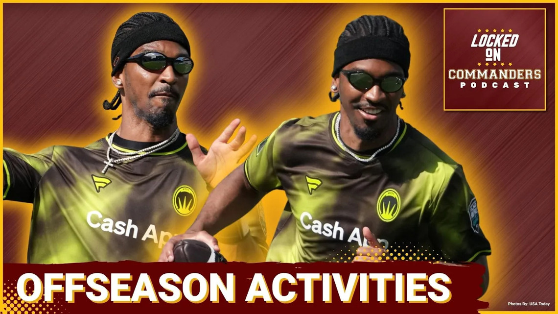 Josh Harris Addresses Jayden Daniels Flag Football | New Stadium and Uniforms