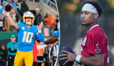 Chargers stick with backup QB Trey Lance, agree on 1-year deal