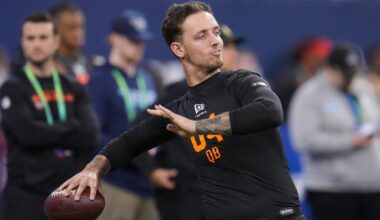 Carson Beck booed by crowd at NFL combine in wild scene