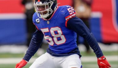 Giants releasing Bobby Okereke to free up $9M in salary cap space