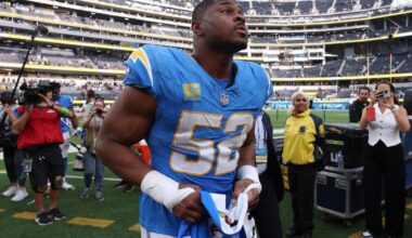Khalil Mack signs one-year deal with Chargers after mulling retirement