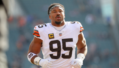 Myles Garrett's retirement plan revealed as $160m game-wrecker has fresh NFL record in sight