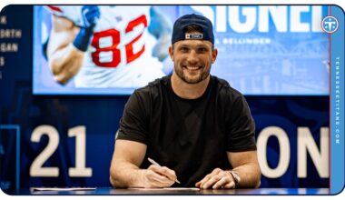 New Titans Tight End Daniel Bellinger Ready to Bring “Dawg Mentality” to the Offense 