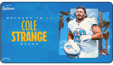 Los Angeles Chargers Agree to Terms with Cole Strange