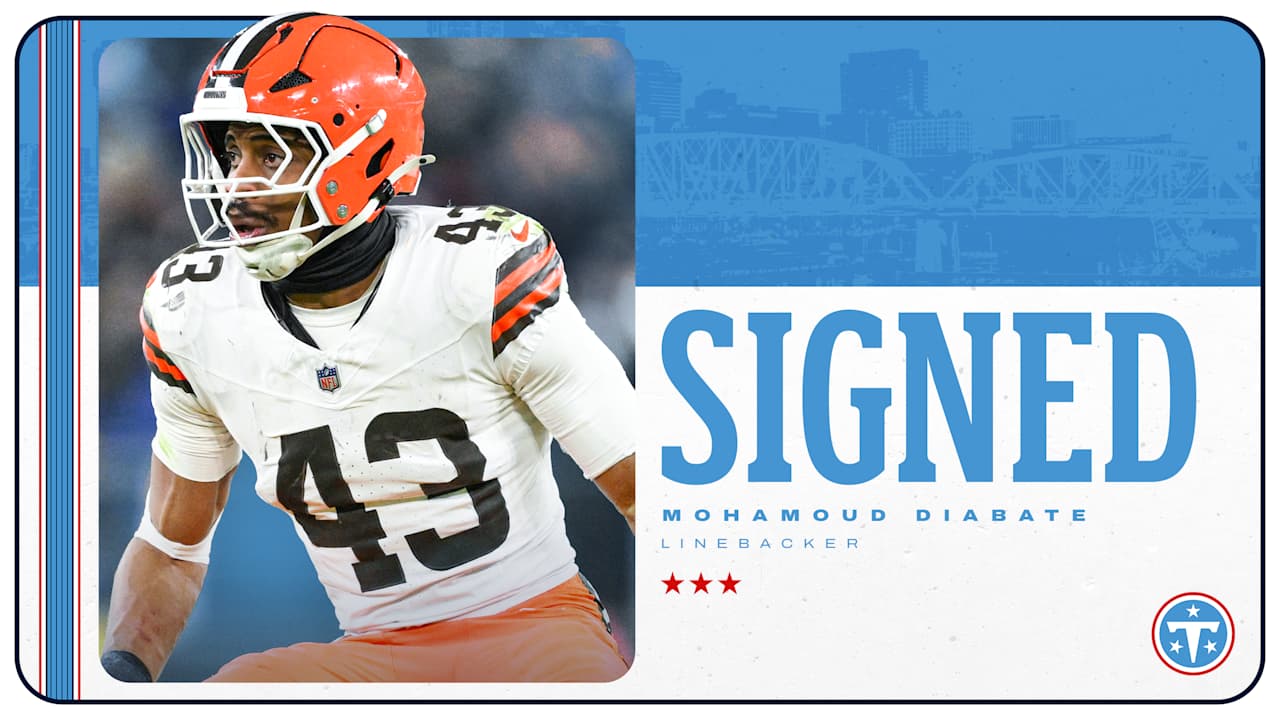 Titans Sign Linebacker Mohamoud Diabate
