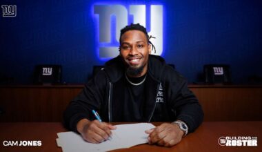 Giants sign LB Cam Jones; previously with Jets, Chiefs
