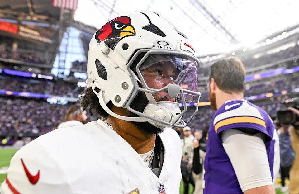 Kyler Murray has a chance to rebound his career in Minnesota like Sam Darnold did. (Photo by Stephen Maturen/Getty Images)
