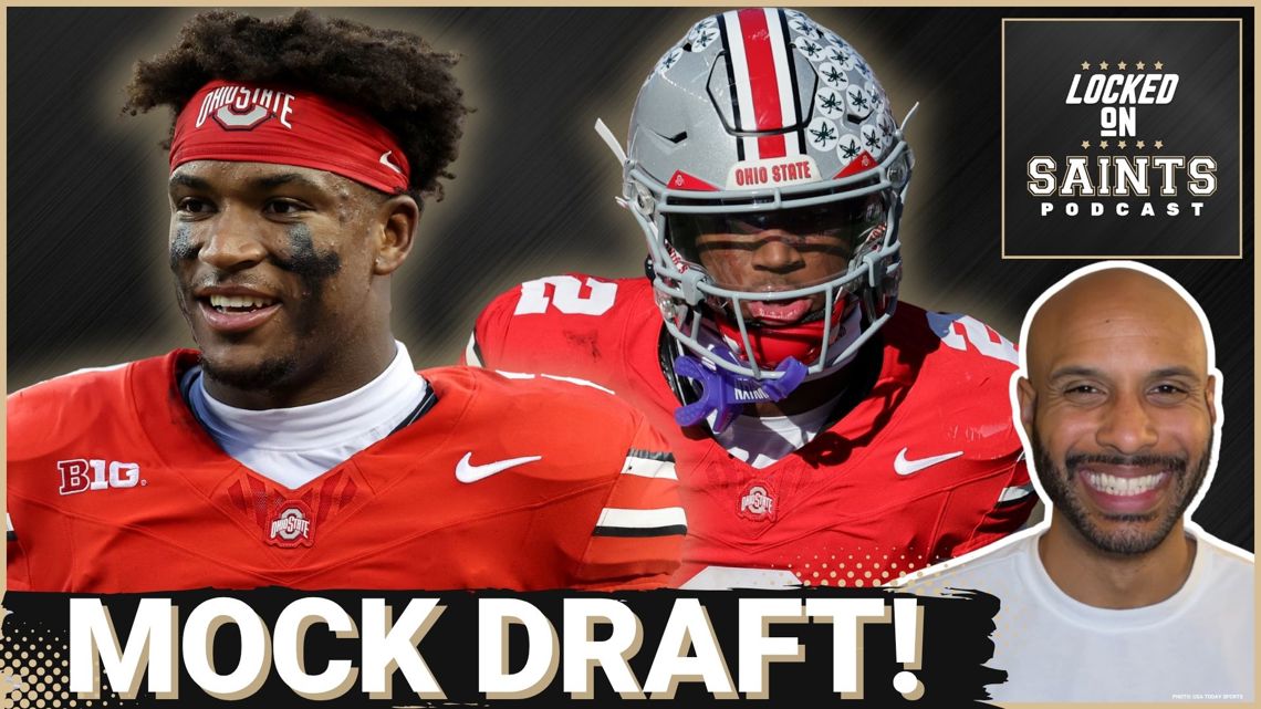 MOCK DRAFT: Caleb Downs Topping Charts As Best New Orleans Saints' NFL Draft Fit