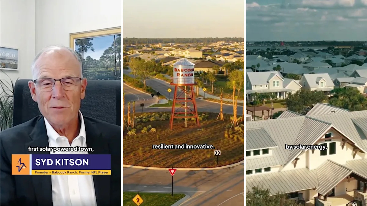 Former NFL player designs disaster-proof town that runs on solar: 'Didn't lose power during a Category 4 hurricane'