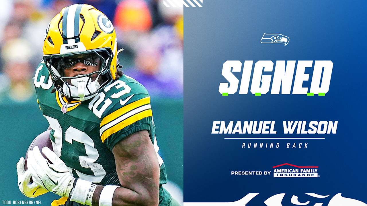 Seahawks Sign RB Emanuel Wilson
