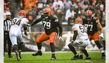 Dawand Jones once was considered the left tackle of the future. But three season-ending injuries in three years make him a risky bet to solve the puzzle there.