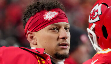 Kansas City Chiefs quarterback Patrick Mahomes