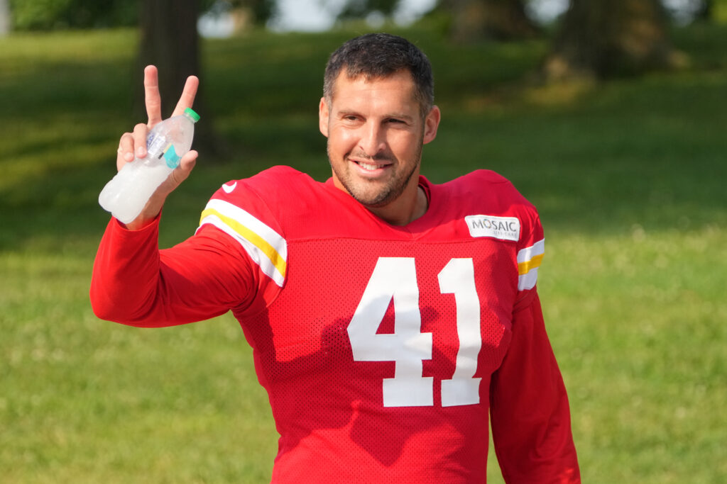 Kansas City Chiefs long snapper James Winchester