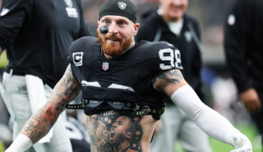Former Las Vegas Raiders defensive end Maxx Crosby