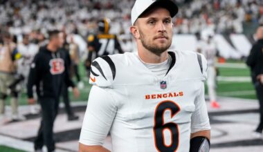 Cincinnati Bengals quarterback Jake Browning