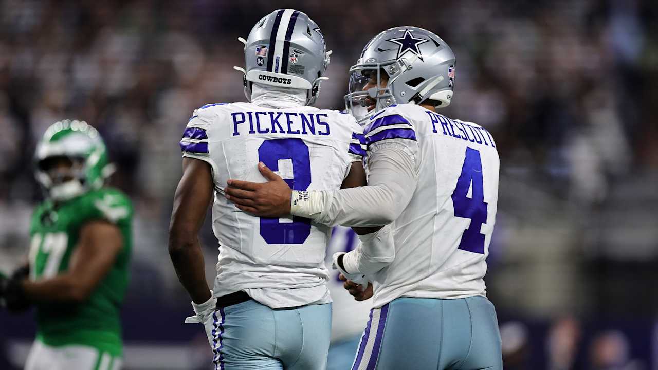 Dak Prescott offers post-tag advice to George Pickens
