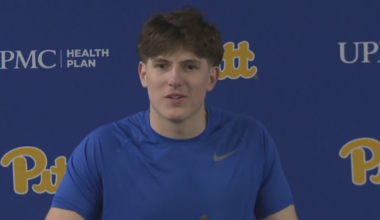 Mason Heintschel excited to take the next step in his sophomore season as Pitt football begins spring practices