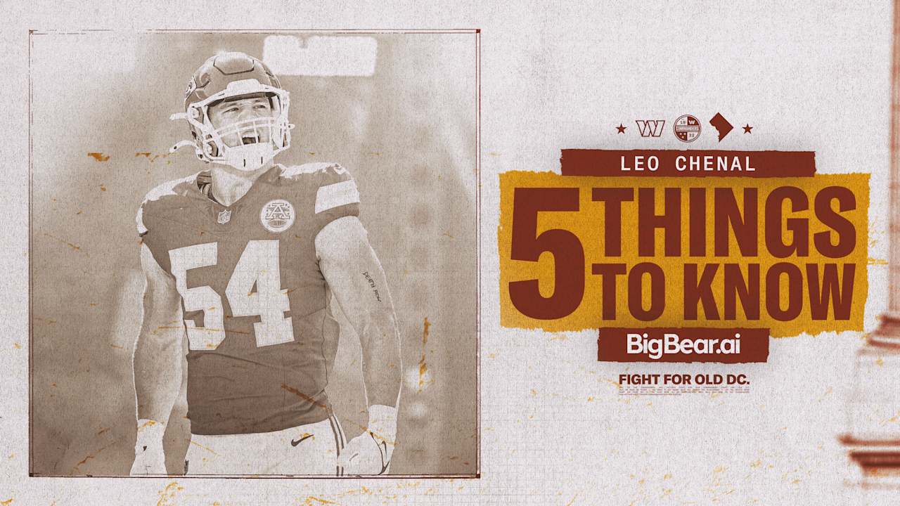 5 things to know about Leo Chenal