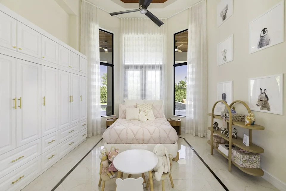 Children's room in a home in Florida bought by NFL player Sterling Shepard