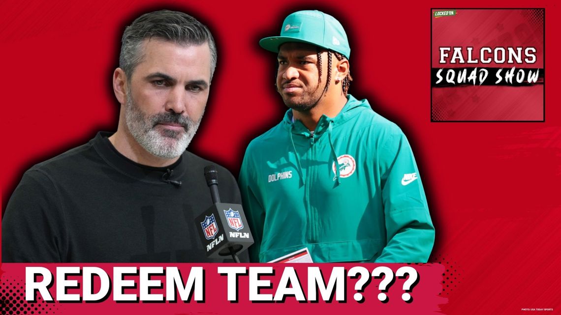 FALCONS SQUAD SHOW: Kevin Stefanski and Tua Tagovailoa are looking to REDEEM themselves in Atlanta
