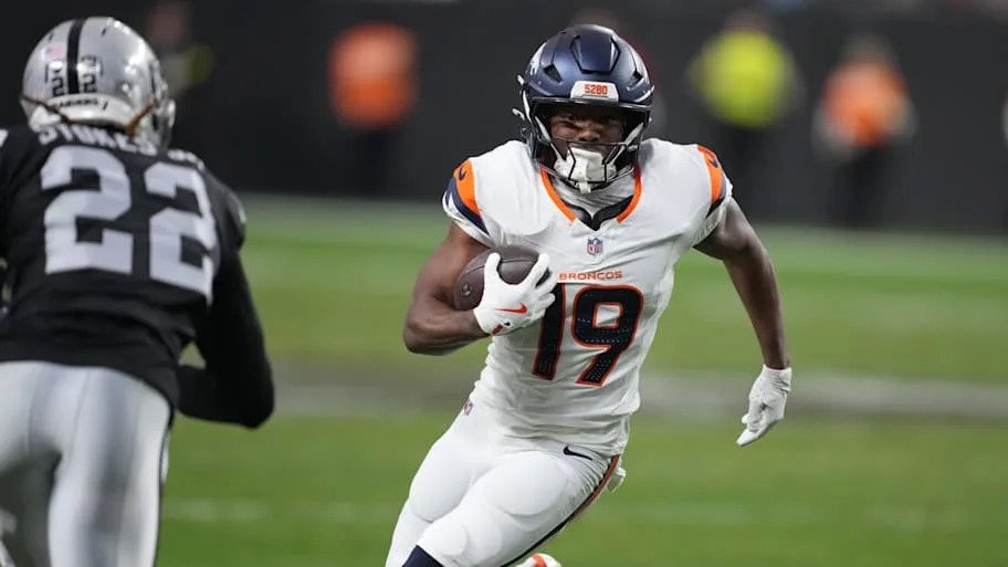 Denver Broncos wide receiver Marvin Mims Jr.