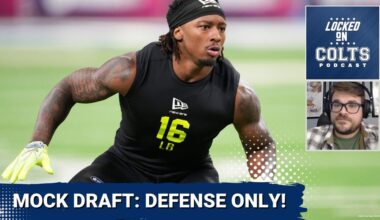 MOCK DRAFT: Indianapolis Colts Go DEFENSE ONLY, Get Dream Scenario with First Two Picks