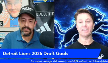 Detroit Lions 2026 NFL Draft Goals After Free Agency