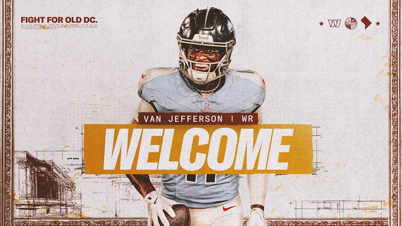 Commanders sign WR Van Jefferson