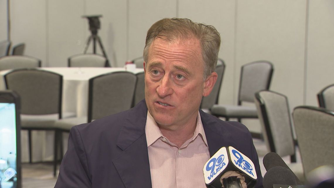 Commanders managing partner Josh Harris says stadium construction is on track