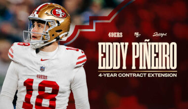 49ers Sign Kicker Eddy Piñeiro to a Four-Year Extension