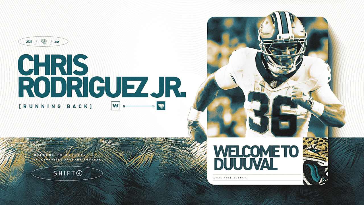 Jaguars Agree to Terms With RB Chris Rodriguez Jr.