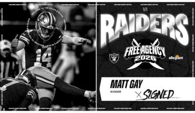 Raiders sign K Matt Gay
