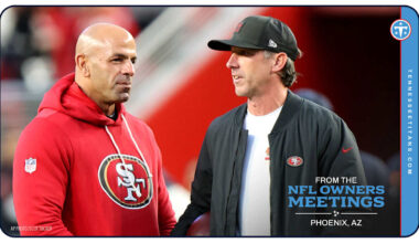 49ers HC Kyle Shanahan Thinks Titans HC Robert Saleh is “Going to do a Hell of a Job in Tennessee”
