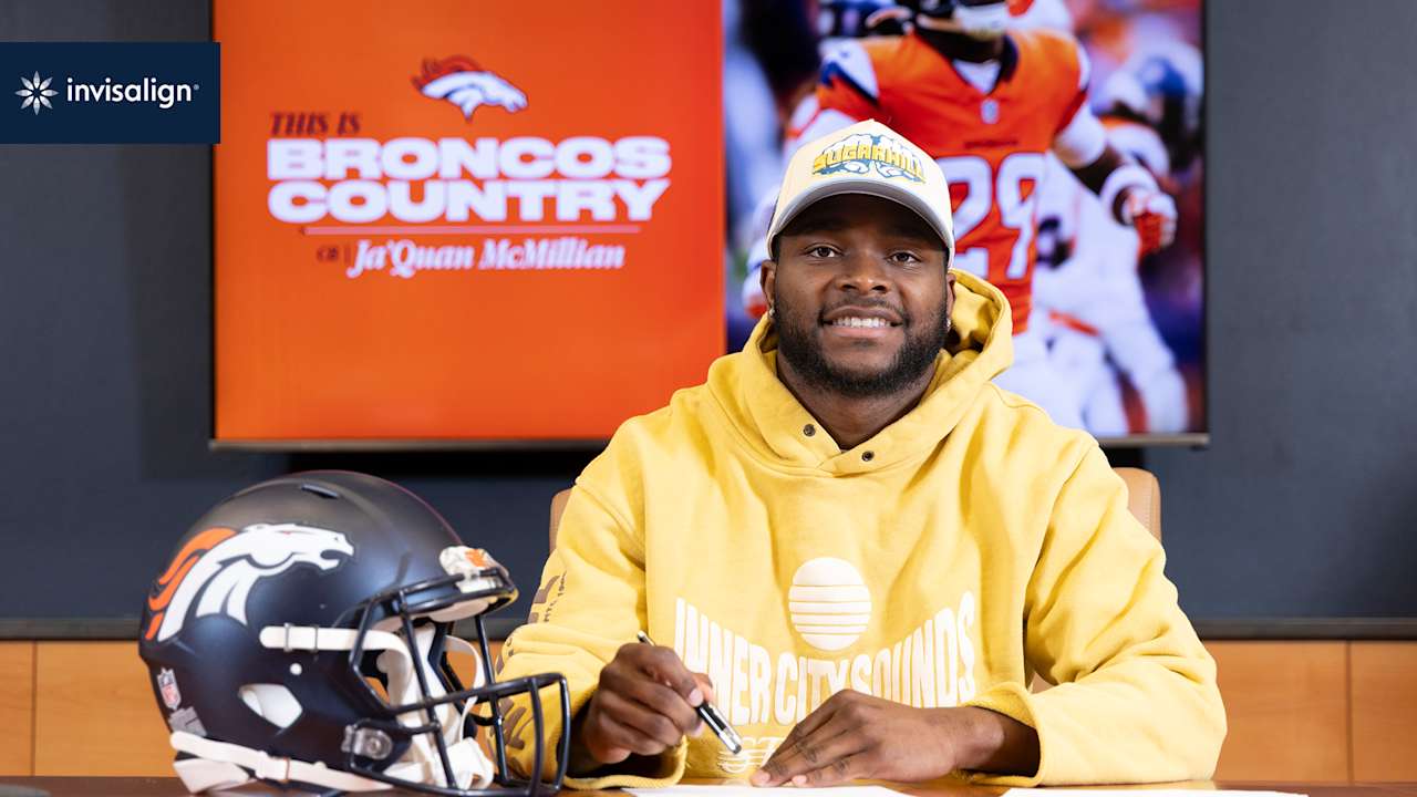 CB Ja'Quan McMillian signs 2nd-round RFA tender