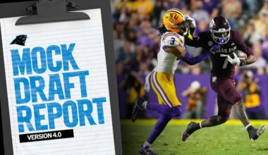 Carolina Panthers 2026 Mock Draft Report, version 4.0