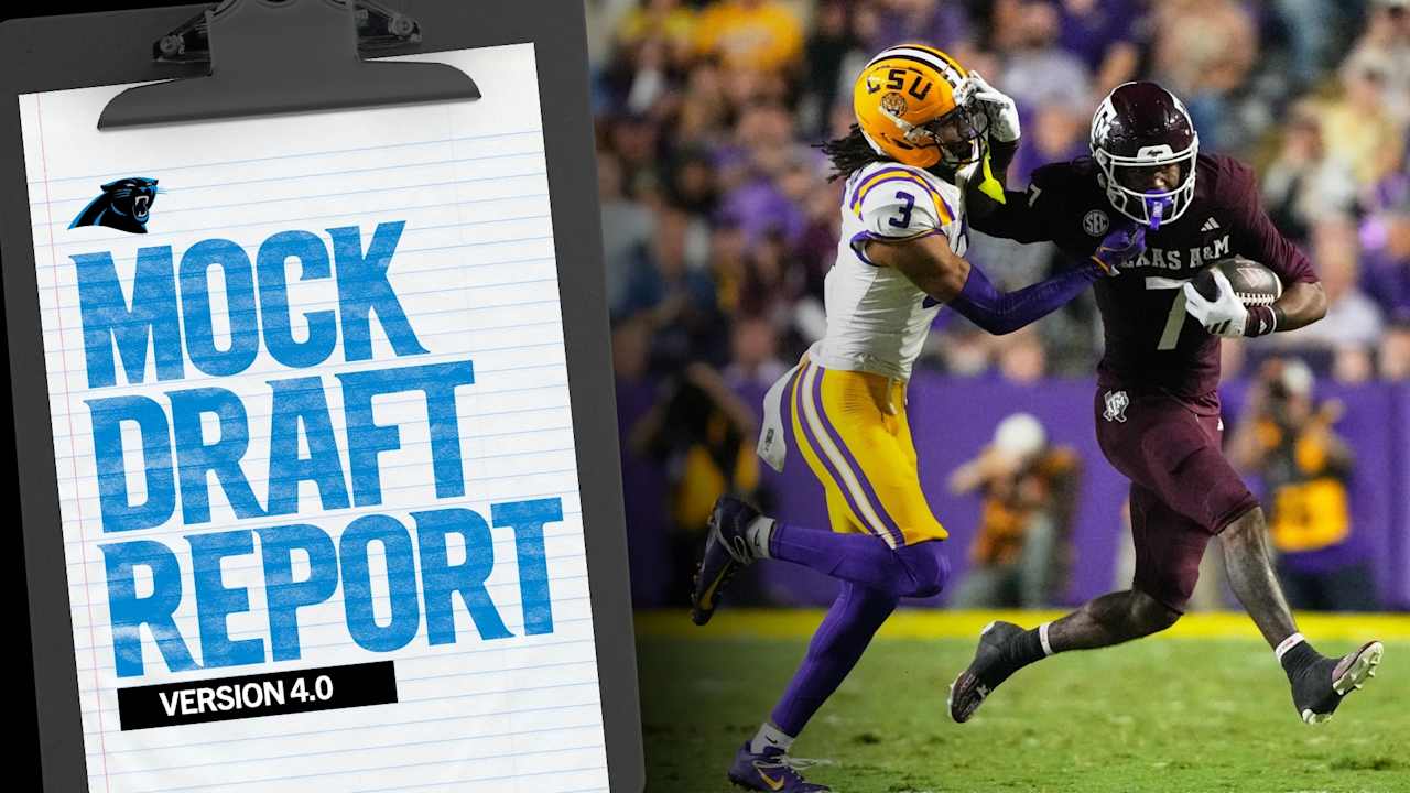 Carolina Panthers 2026 Mock Draft Report, version 4.0