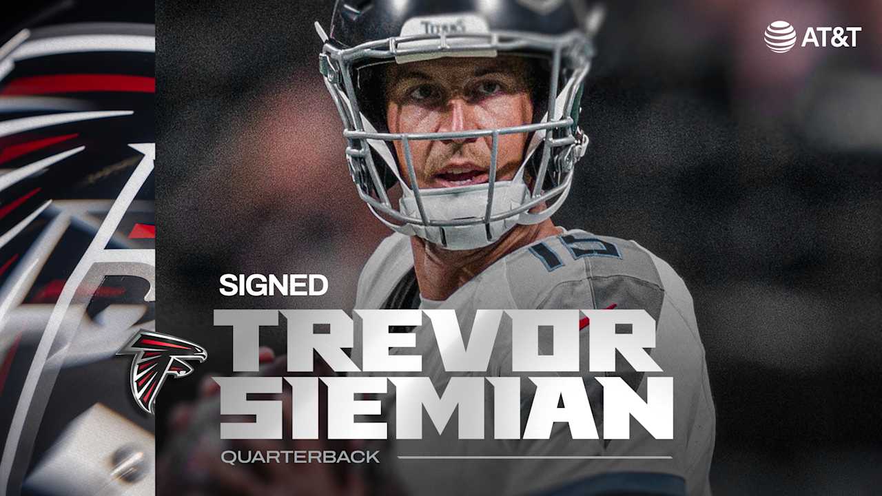 Atlanta Falcons sign QB Trevor Siemian