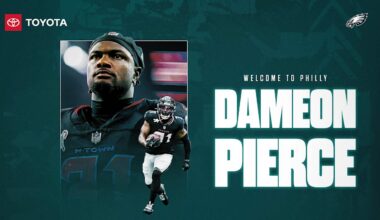 Eagles agree to terms with Dameon Pierce
