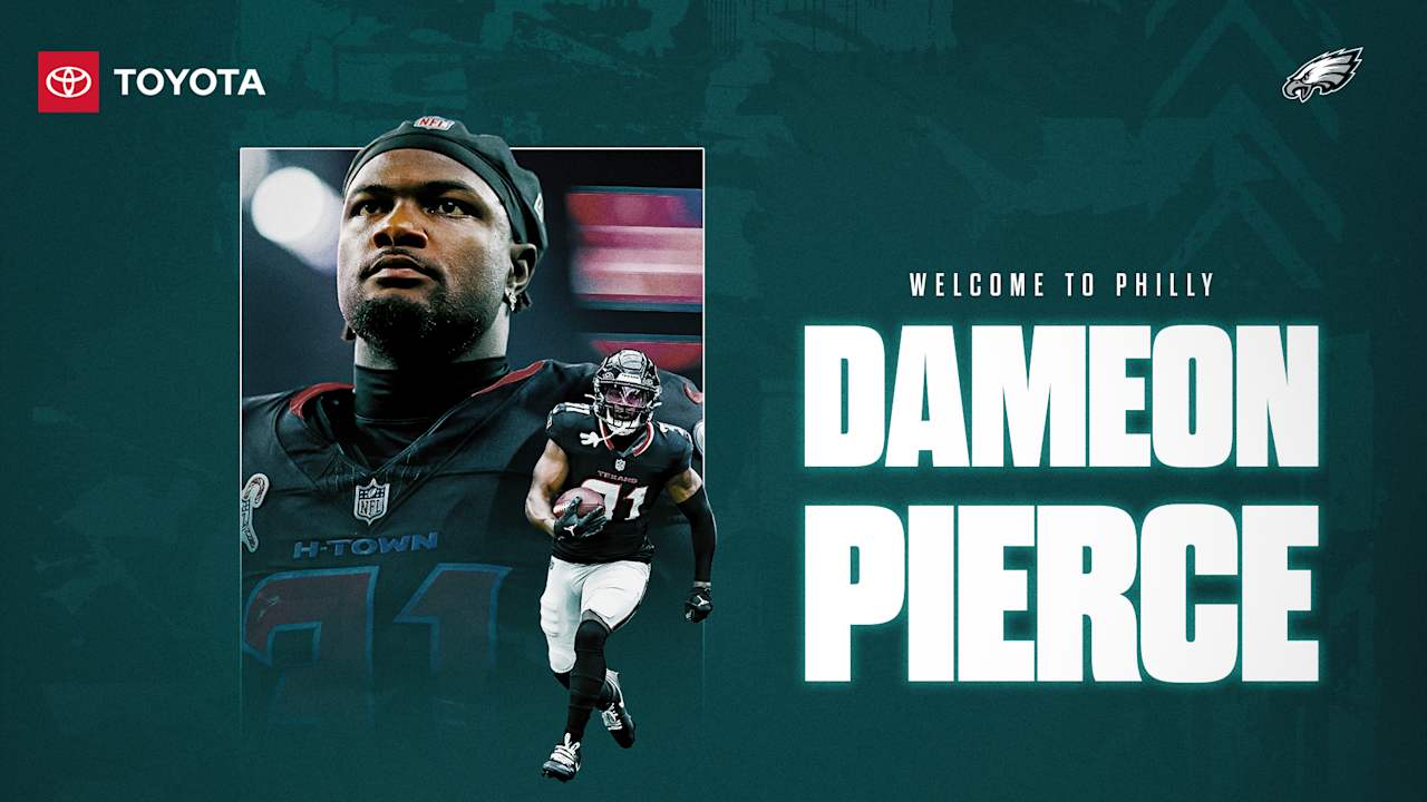 Eagles agree to terms with Dameon Pierce