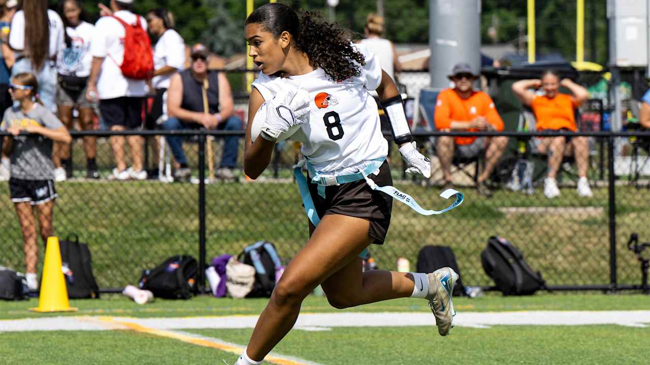 Browns kick off 2026 Girls High School Flag Football season with 120 schools participating and the first-ever sanctioned state championship tournament