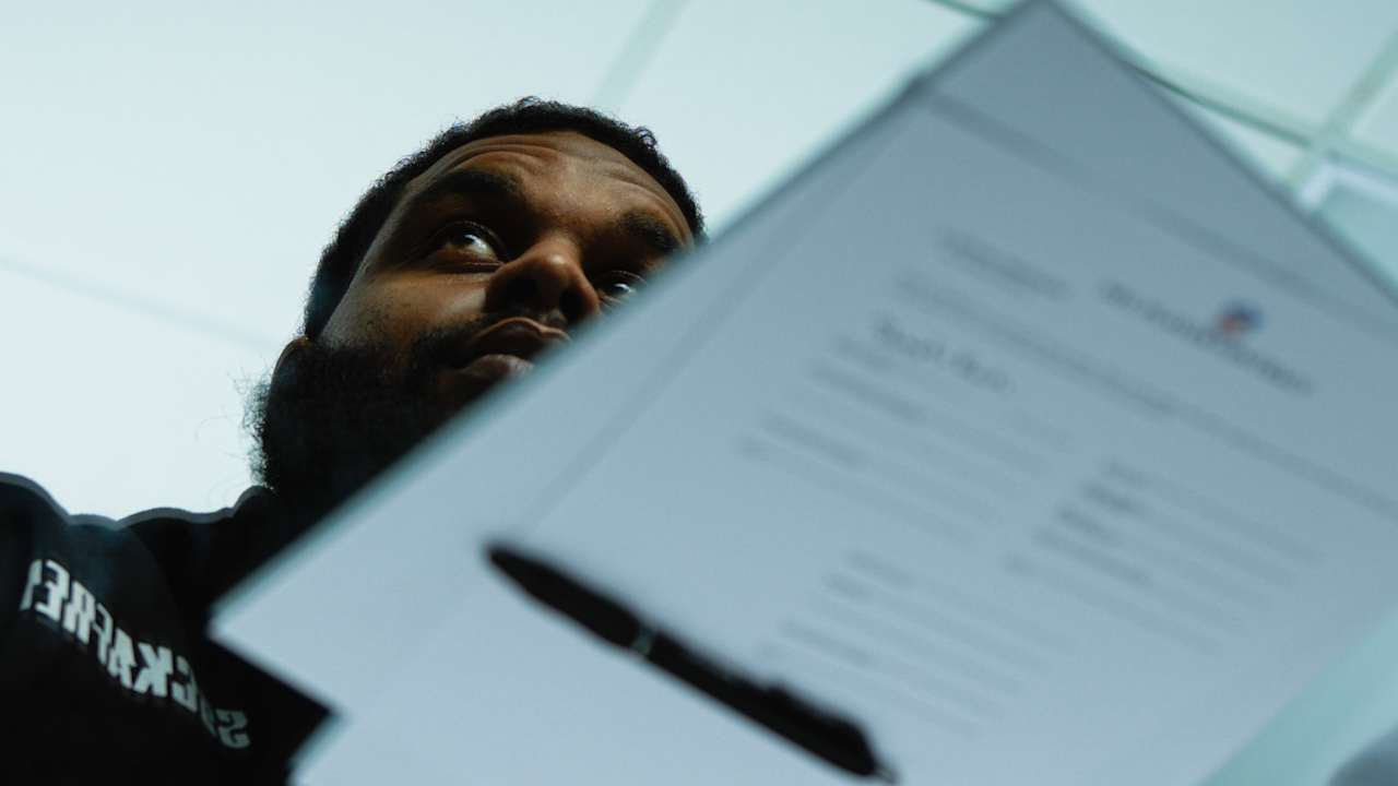 Rasheed Walker ready to "bring intensity" to Panthers offensive line