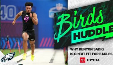 Kenyon Sadiq is No. 1 on Barrett Brooks' list of draft fits for Eagles